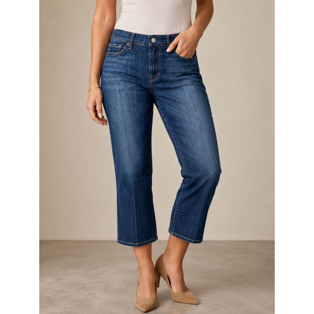 NOS Deadstock Y2K Citizens of Humanity by Jerome Dahan Cropped Jeans 31 USA Made